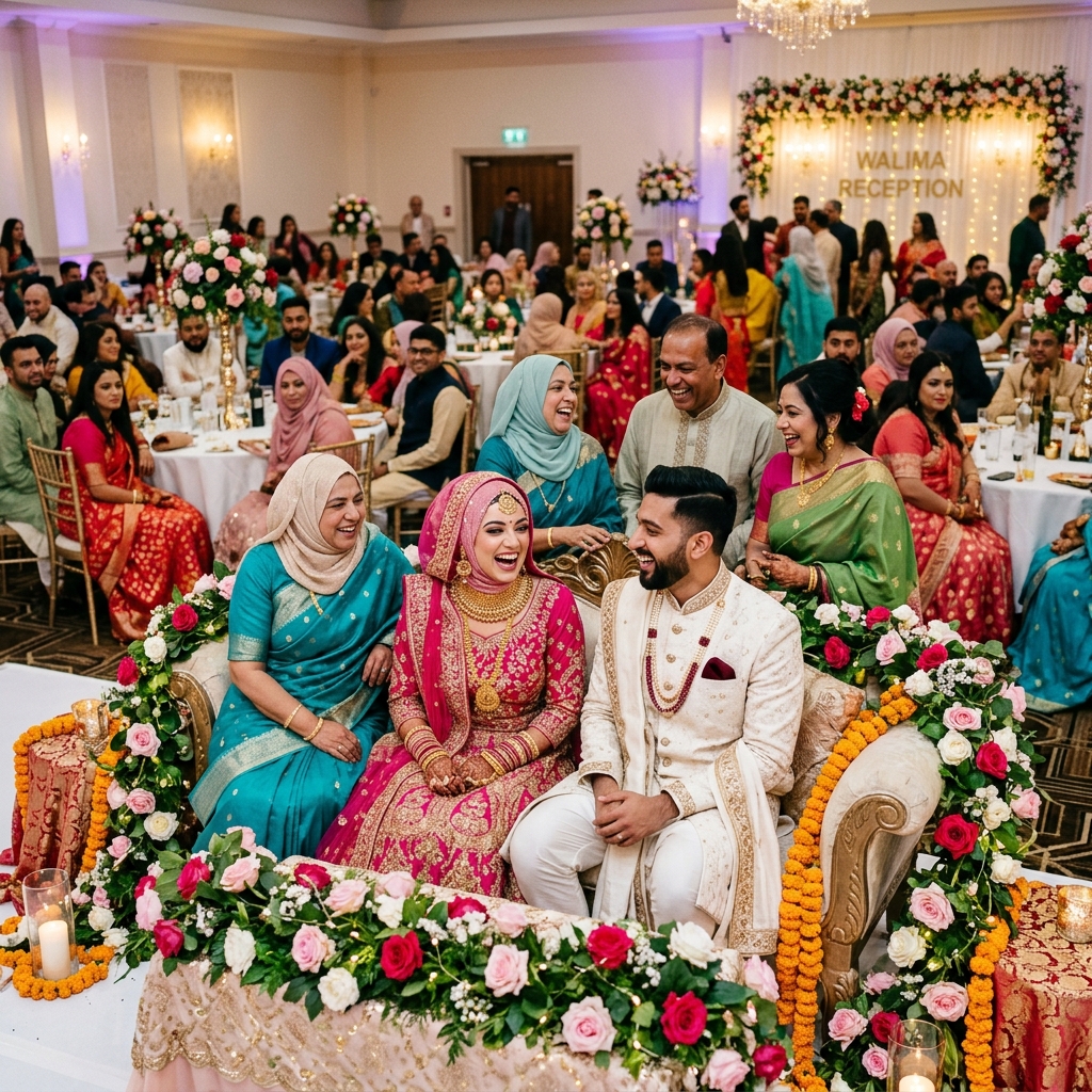 Walima reception celebration